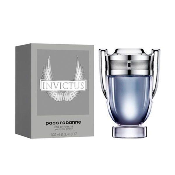 3 Parfums Carolina Herrera BAD BOY, Carolina Herrera 212 VIP BLACK e Paco Rabanne INVICTUS - Eau de Parfum - Pour Hommes