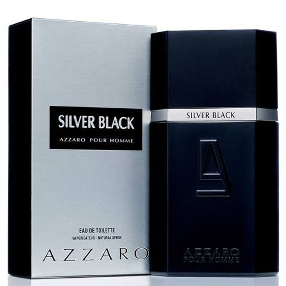 Azzaro Silver Black - Eau de Parfum - Pour Hommes