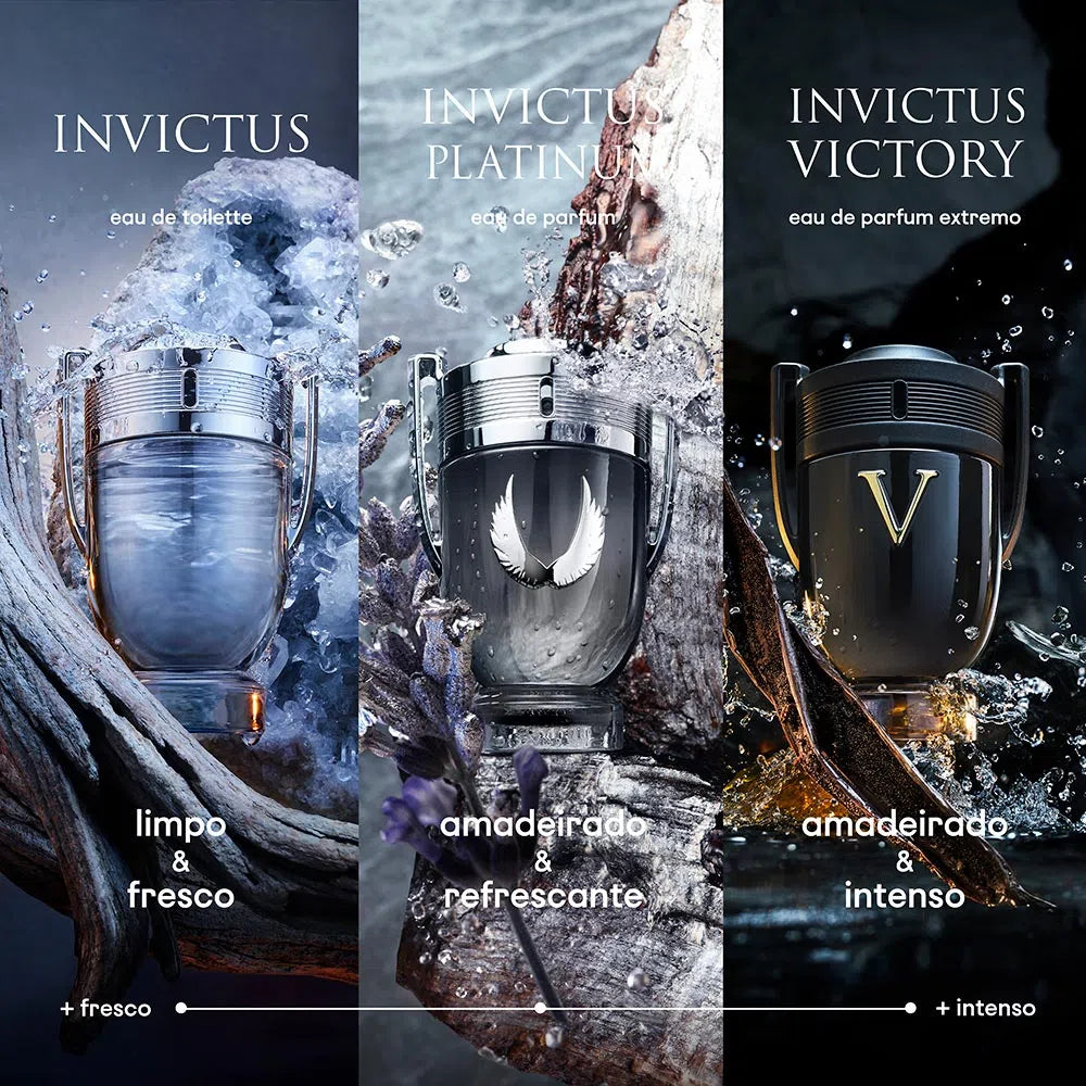 Invictus Platinum Paco Rabanne - Eau de Parfum - Pour Hommes