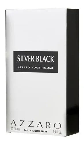 Azzaro Silver Black - Eau de Parfum - Pour Hommes