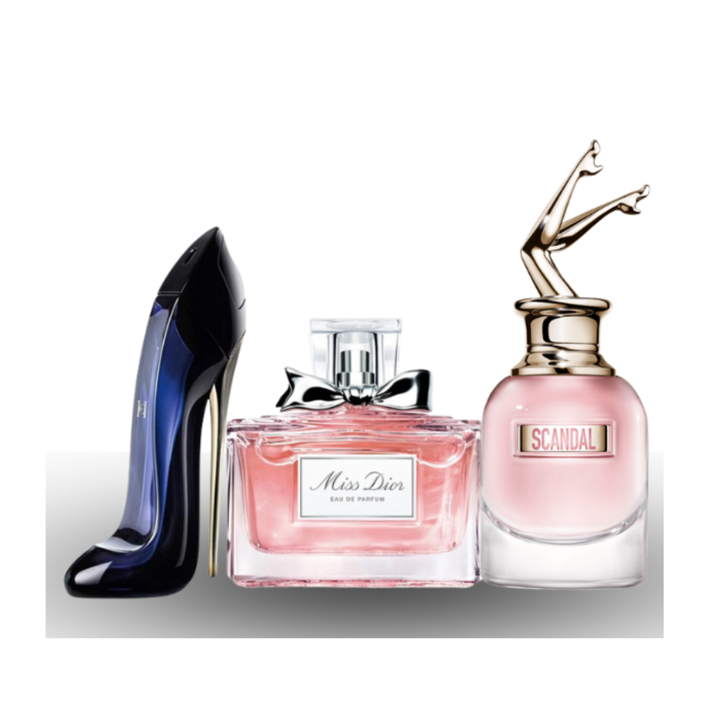 La Vie est Belle, 212 Rose und Scandal - Eau de Parfum - Pour Femmes