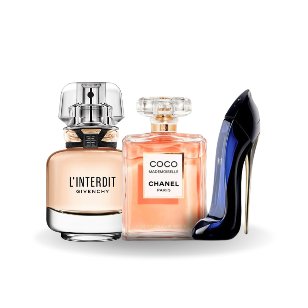 L’interdit, Coco Chanel Mademoiselle und Good Girl - Eau de Parfum - Pour Femmes