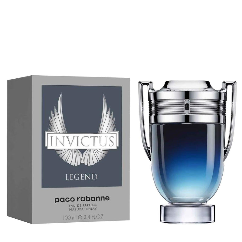 3 Parfums Paco Rabanne INVICTUS LEGEND, Paco Rabanne INVICTUS et Paco Rabanne INVICTUS VICTORY - Eau de Parfum - Pour Hommes