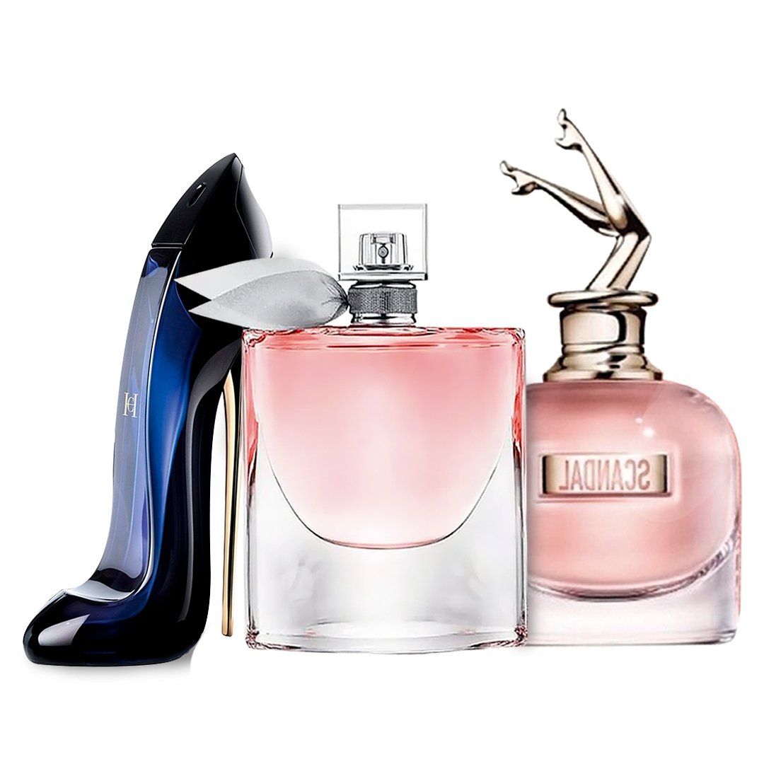 La Vie est Belle, 212 Rose und Scandal - Eau de Parfum - Pour Femmes