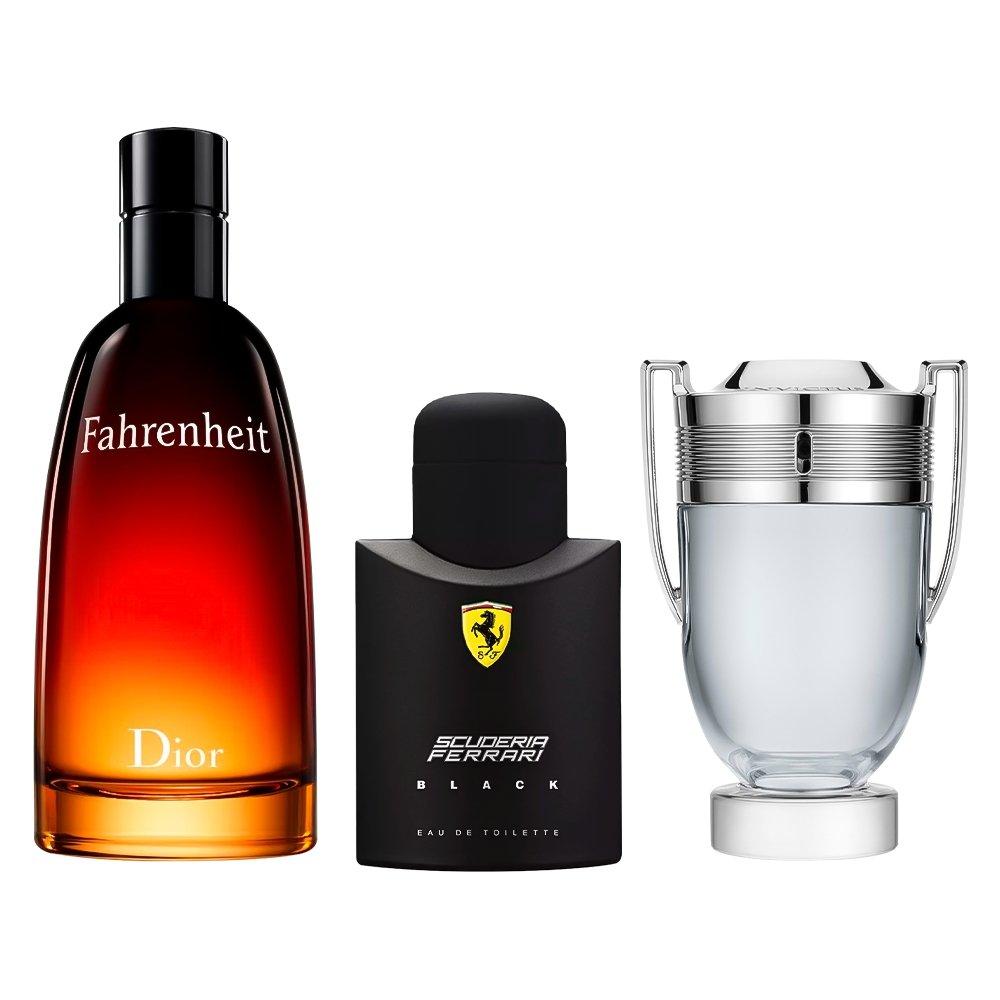 Ferrari Black, Invictus und Fahrenheit - Eau de Parfum - Pour Hommes