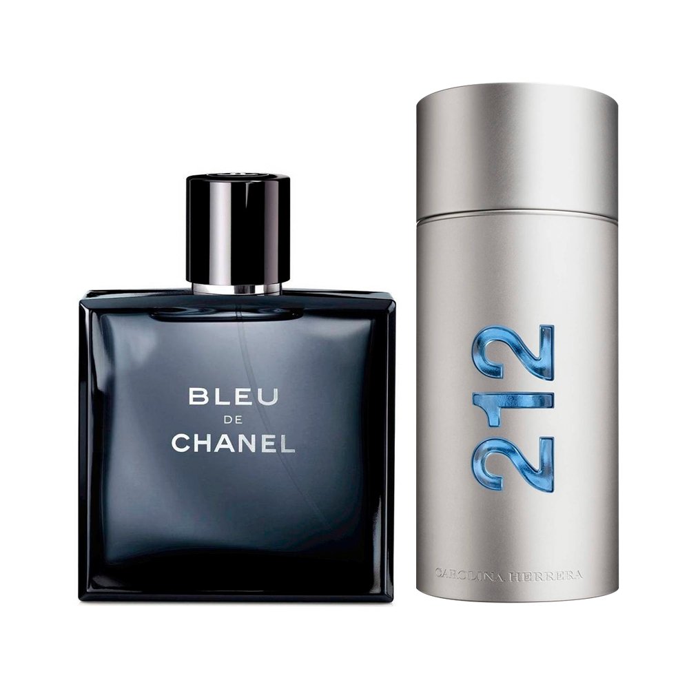 Bleu de Chanel und 212 MEN - Eau de Parfum - Pour Hommes