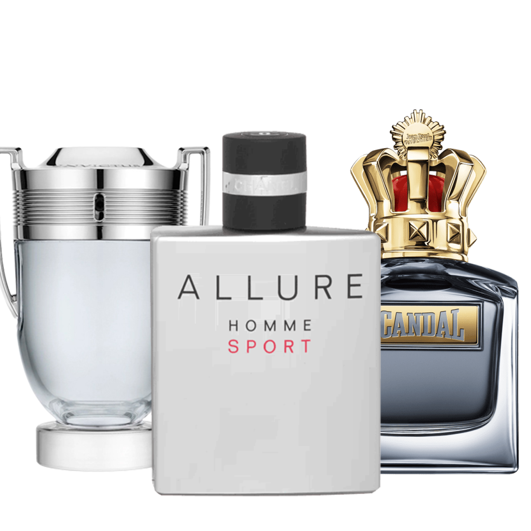 Chanel Allure, Invictus, Scandal - Eau de Toilette - Pour Hommes