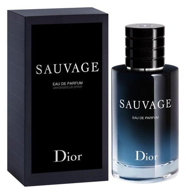 3 parfums Dior SAUVAGE, Yves Saint Laurent Y MEN et Versace EROS - Eau de Toilette - Pour Hommes