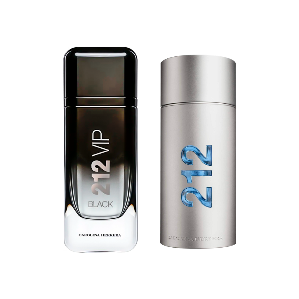 212 VIP Black und 212 MEN - Eau de Parfum - Pour Hommes