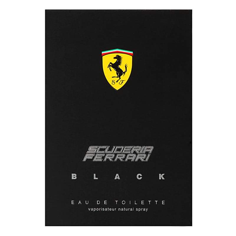 Scuderia Ferrari Black Eau de Toilette - Eau de Parfum - Pour Hommes